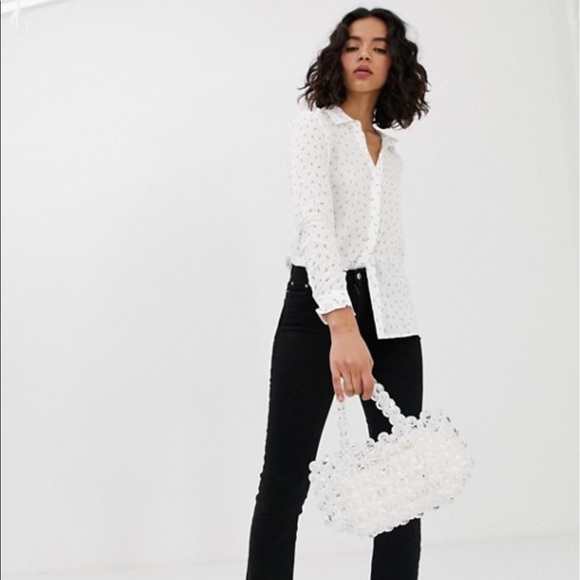 Just Living Anchor Blouse Shirt - Picture 3 of 8